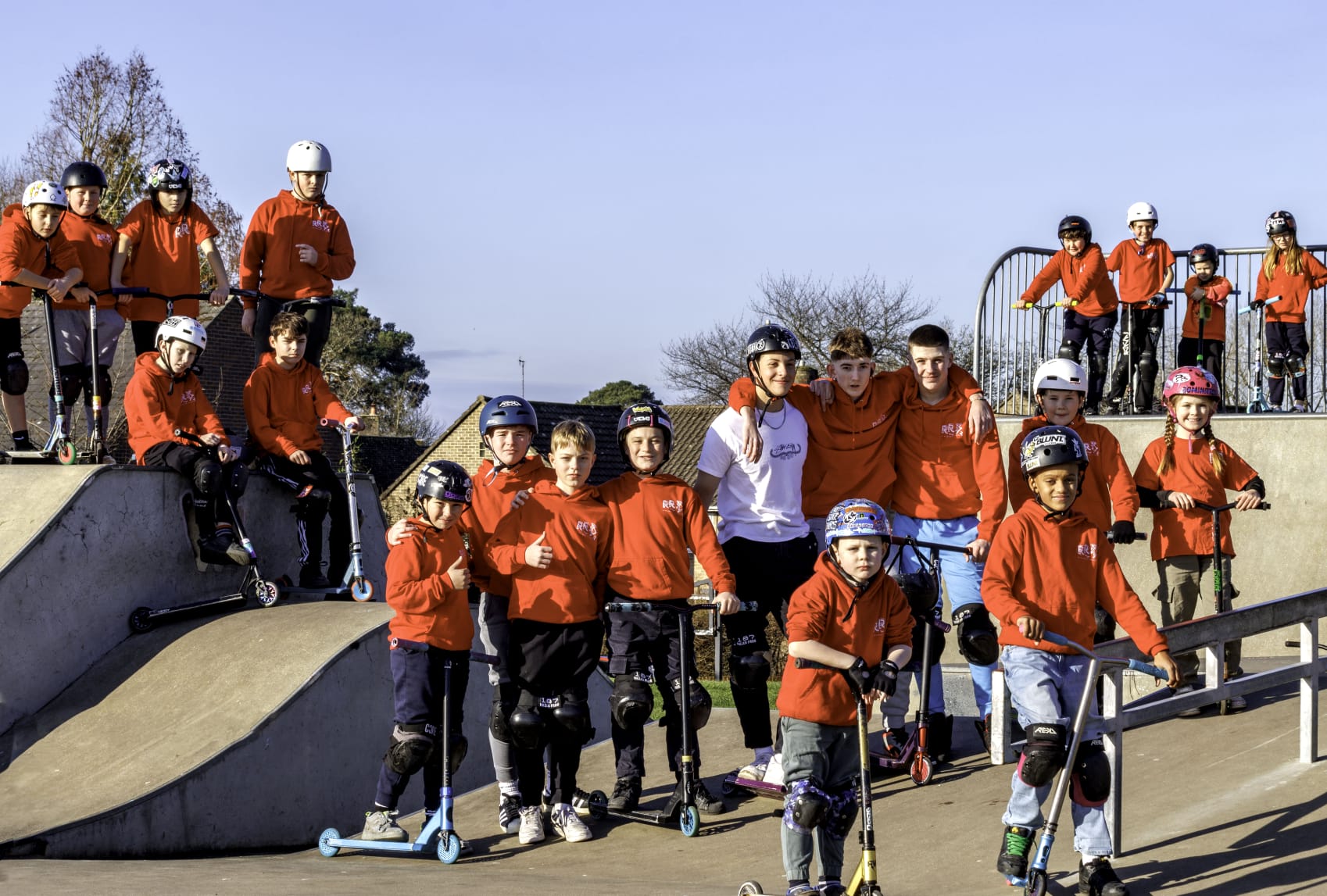 Skating, scooting and BMXYouth Riders